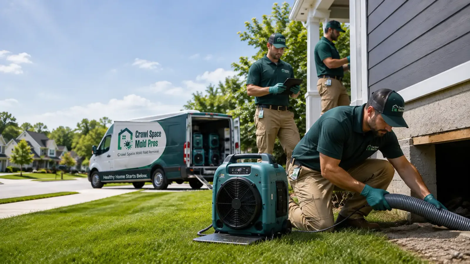 Crawl Space Mold Removal in Blaine, WA